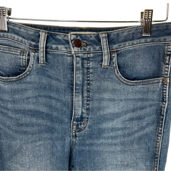 Madewell Womens Curvy Roadtripper Size 29 Medium Wash Skinny Stretch Denim Blue - Picture 6 of 15